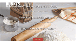 Desktop Screenshot of hunkiskosherpizza.com