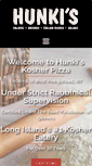 Mobile Screenshot of hunkiskosherpizza.com